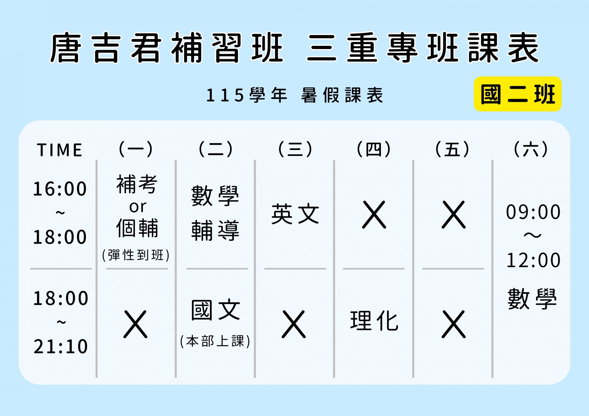 三重國中專班
